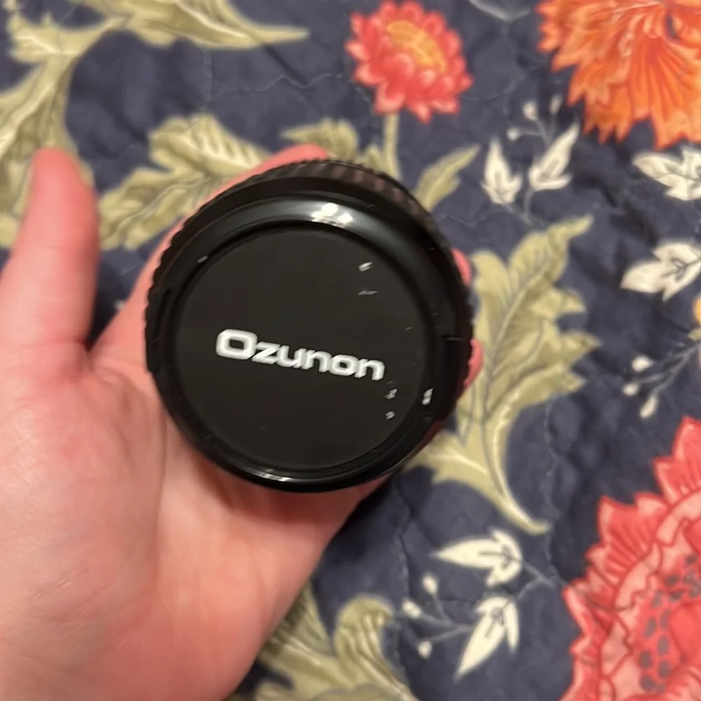 Vintage Ozunon MC Auto Zoom 35-70mm Camera Lens with Case - TESTED